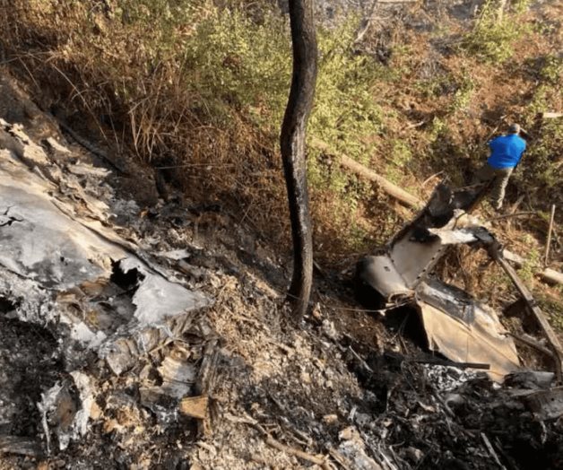 Avioneta se desploma en Quitupan, Jalisco