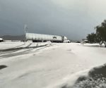 San Luis Potosí se cubre de blanco en la víspera navideña