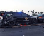 Conductor alcoholizado: Embiste tres vehículos, entre ellos uno del DPS