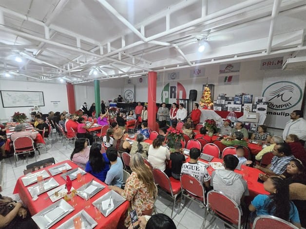 Sostiene encuentro líder estatal del PRI con militancia de Reynosa