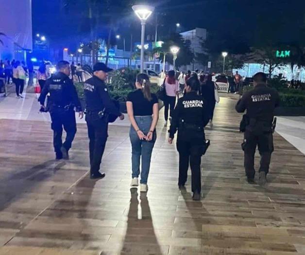 Detienen a Melanie por presunto robo en boutique de Tampico