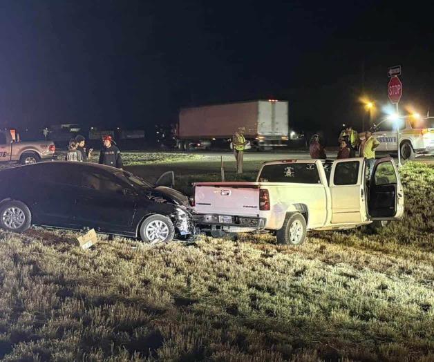 Investiga DPS la colisión: Aparatoso accidente deja a persona herida Investiga DPS la colisión: Aparatoso accidente deja a persona herida