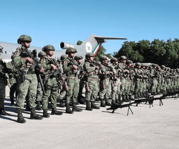 Arriban a Sinaloa 200 elementos del Ejército para reforzar seguridad