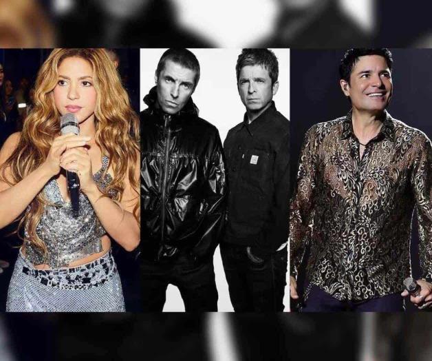 Desde Oasis a Shakira; los conciertos m&aacute;s esperados para 2025