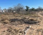 Localizan restos humanos calcinados en Tamaulipas