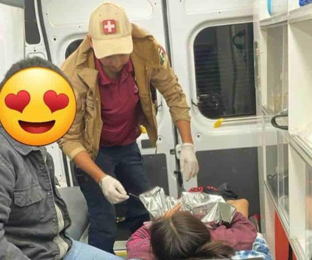 Nace bebé en una ambulancia Nace bebé en una ambulancia