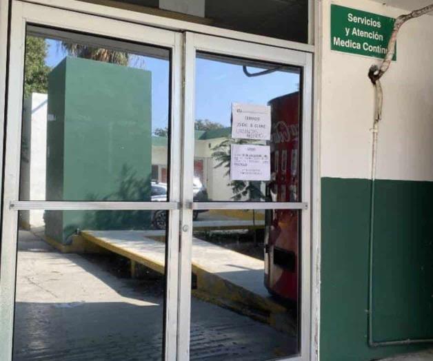 Suspende IMSS actividades hoy