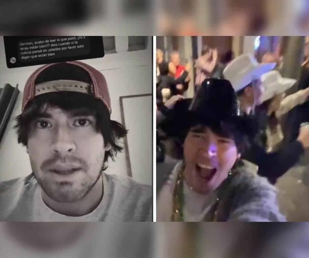 Youtuber Garmendia narra experiencia en ataque de Nueva Orleans