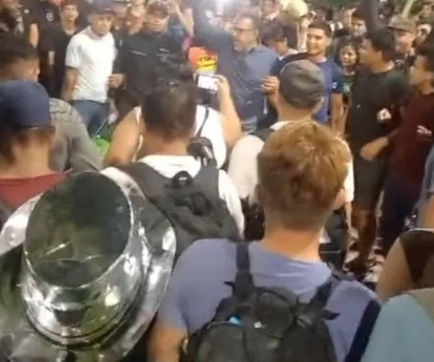 La mayoría es venezolana: Avanza en Chiapas caravana migrante La mayoría es venezolana: Avanza en Chiapas caravana migrante