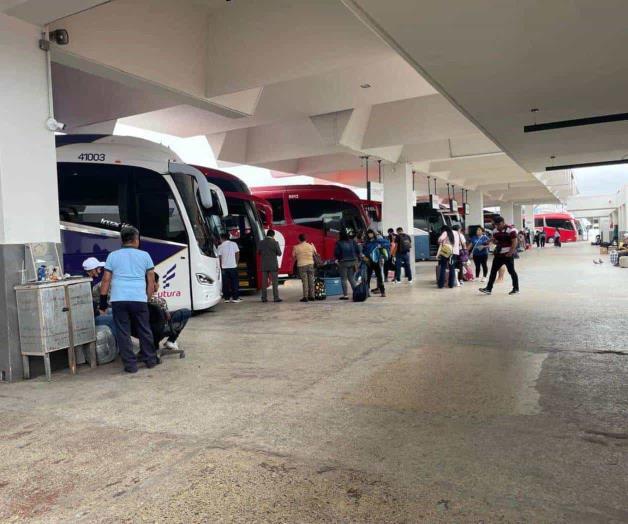 Termina periodo vacacional: Esperan mayor movimiento en la Central de Autobuses Termina periodo vacacional: Esperan mayor movimiento en la Central de Autobuses