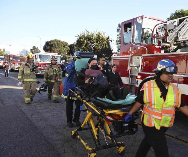 Dos muertos, 18 heridos en choque de avioneta Dos muertos, 18 heridos en choque de avioneta