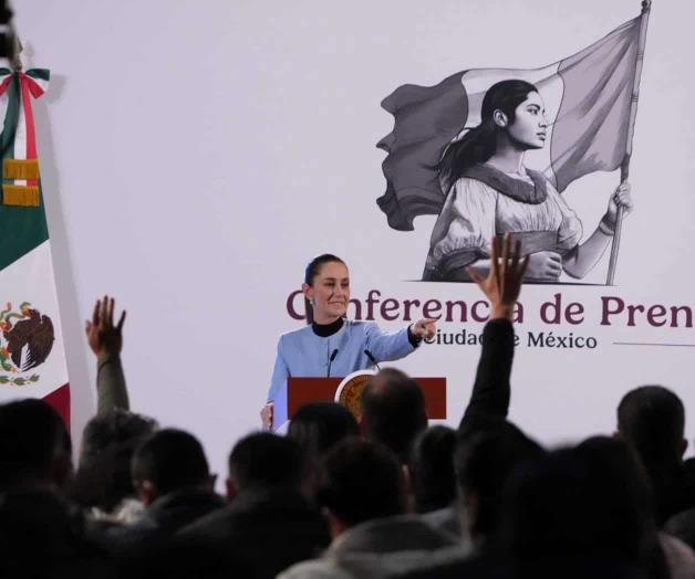 Claudia Sheinbaum defiende a los migrantes mexicanos en Estados Unidos Claudia Sheinbaum defiende a los migrantes mexicanos en Estados Unidos