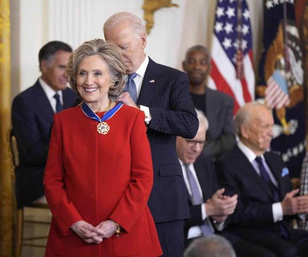 Otorga Biden la máxima condecoración civil de EU Otorga Biden la máxima condecoración civil de EU