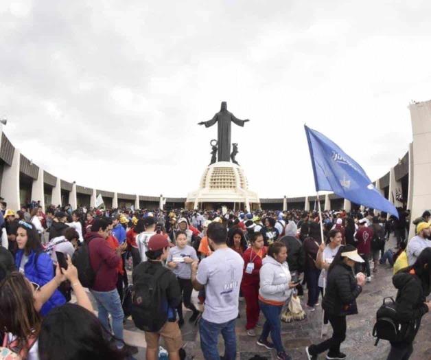 Van a peregrinaci&oacute;n al Cerro del Cubilete