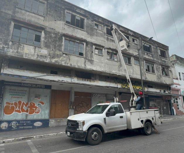 Derrumbe en Tampico Derrumbe en Tampico
