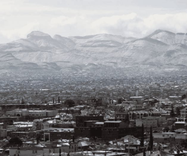 Alerta SMN de nevada en El Paso Alerta SMN de nevada en El Paso