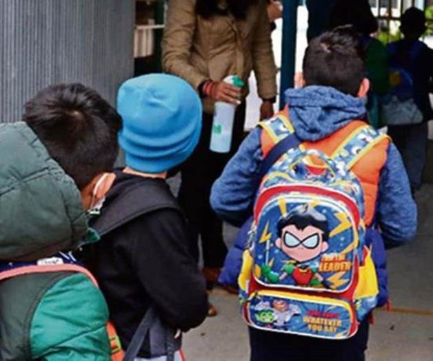 Frío regreso a clases en Miguel Alemán Frío regreso a clases en Miguel Alemán