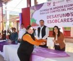 Llegan recursos de los ´Desayunos Escolares´