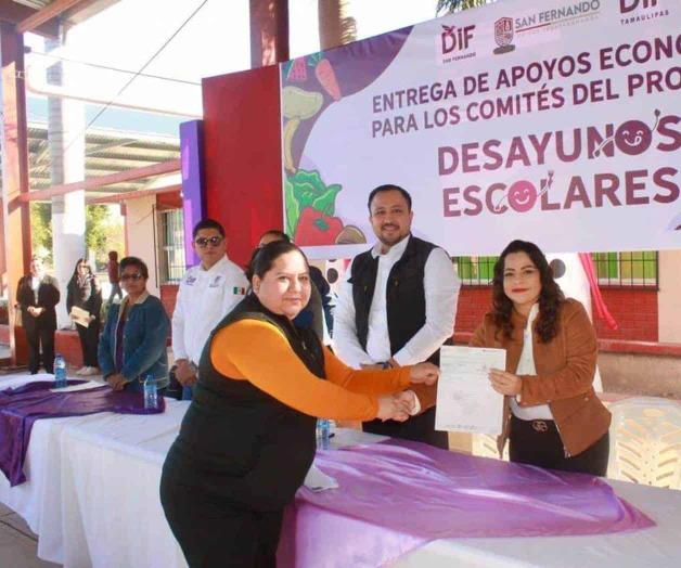 Llegan recursos de los ‘Desayunos Escolares’