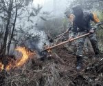Aplican Plan DN-III-E por incendio en Perote