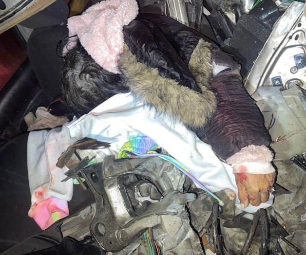 Mueren en choque abuela y su nieta Mueren en choque abuela y su nieta