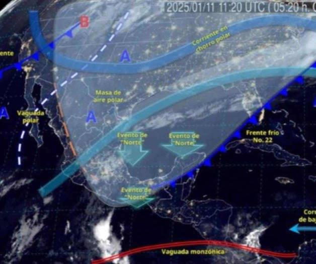 Frente frío 23 llega tras semana gélida: continuará frío y lluvias en Tamaulipas Frente frío 23 llega tras semana gélida: continuará frío y lluvias en Tamaulipas
