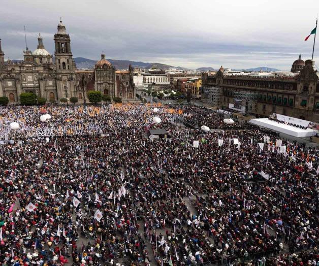 Asistencia masiva al informe de Claudia Sheinbaum en CDMX