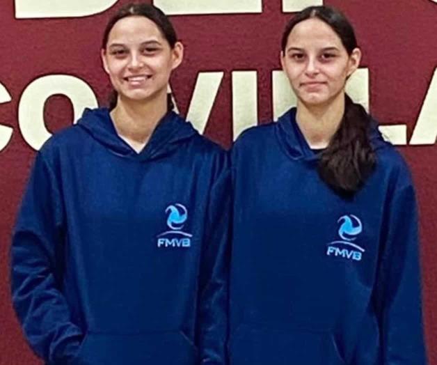 Van hermanas  a preselección de voleibol 