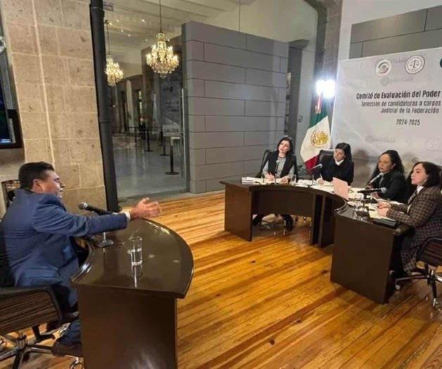 Entrevista Comité Legislativo a aspirantes a elección de PJ