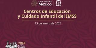 Presenta Claudia Sheinbaum Centros de Educación y Cuidado Infantil del IMSS