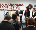 Inicia Congreso del Estado las Mañaneras Legislativas