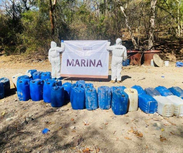 Desmantelan narcolaboratorio valuado en 99 mdd en Culiac&aacute;n