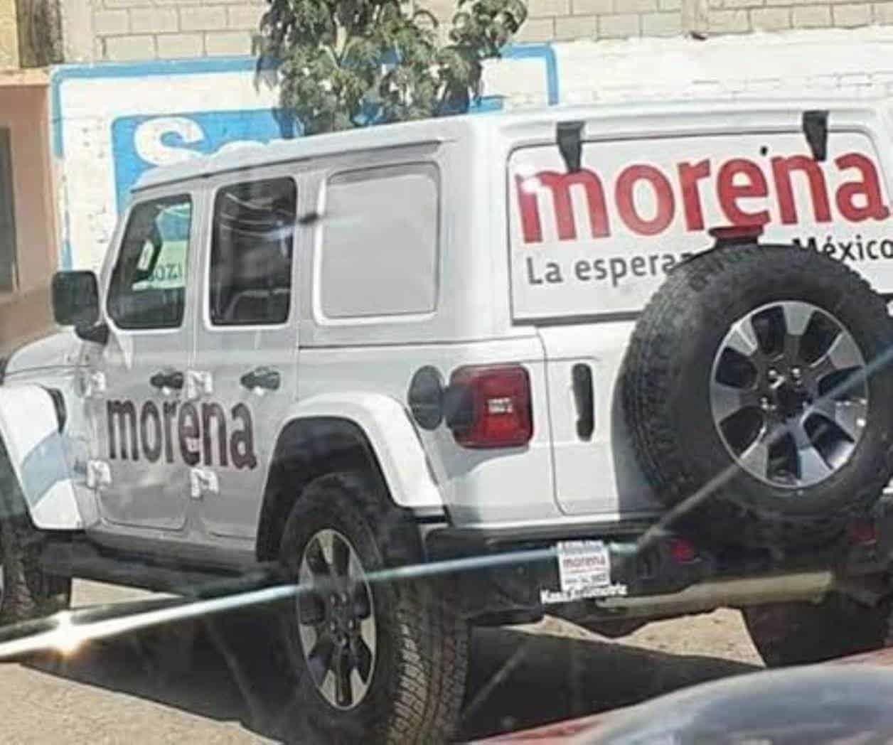 Compra Morena Tamaulipas tecnología y vehículos para megaafiliación