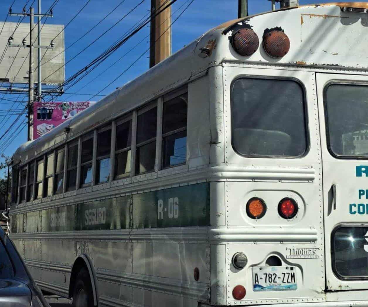 Ajuste en la tarifa del transporte público en Reynosa