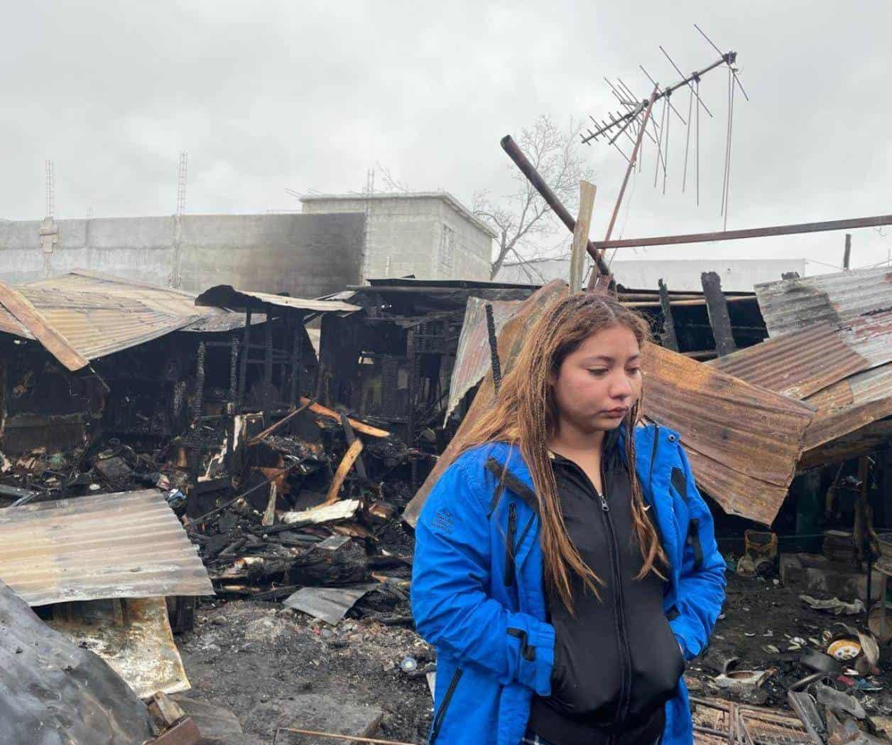 Salva joven a Hanne en medio del fuego