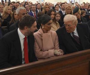 Donald Trump asiste a misa previo a asumir su segundo mandato Donald Trump asiste a misa previo a asumir su segundo mandato