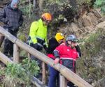 Mujer acude a tomarse fotos a Chipinque pero sufre caída a barranco