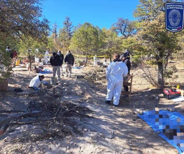 Descubren fosas clandestinas con cuerpos en Chihuahua