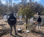 Suman 33 cuerpos inhumados en fosas clandestinas en El Willi