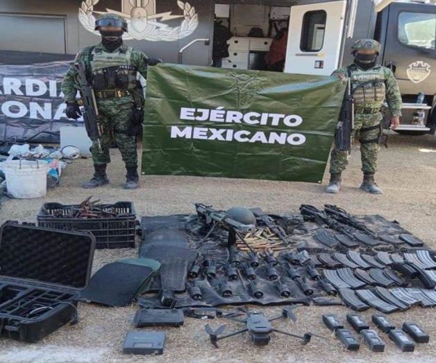 Aseguran explosivos y drones en Chihuahua; descubren 2 túneles en Durango