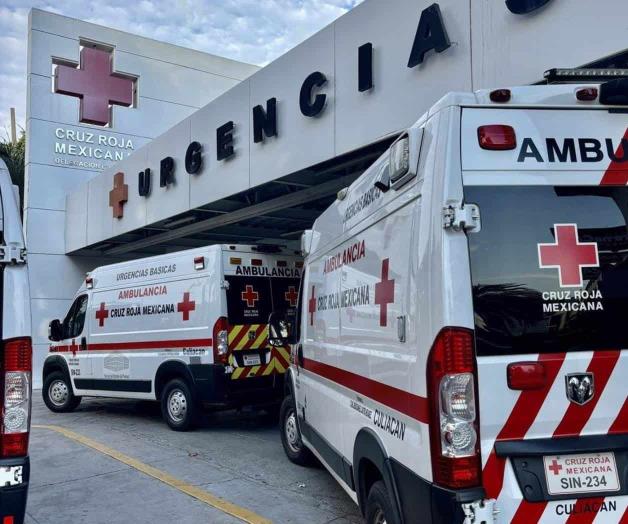 Suspende Cruz Roja atención a  heridos de bala en Culiacán