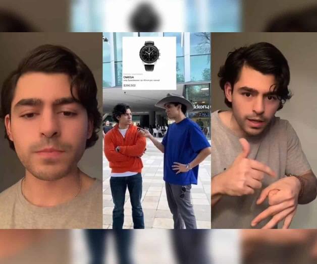 Joven presume valor de su reloj en TikTok y lo asaltaron