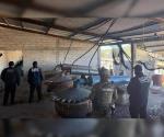 Semar y FGR aseguran laboratorios de metanfetamina en Tlaxcala