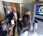 Entrevista en el Air Force One: Desde el color del avión  a TikTok y hasta Canadá