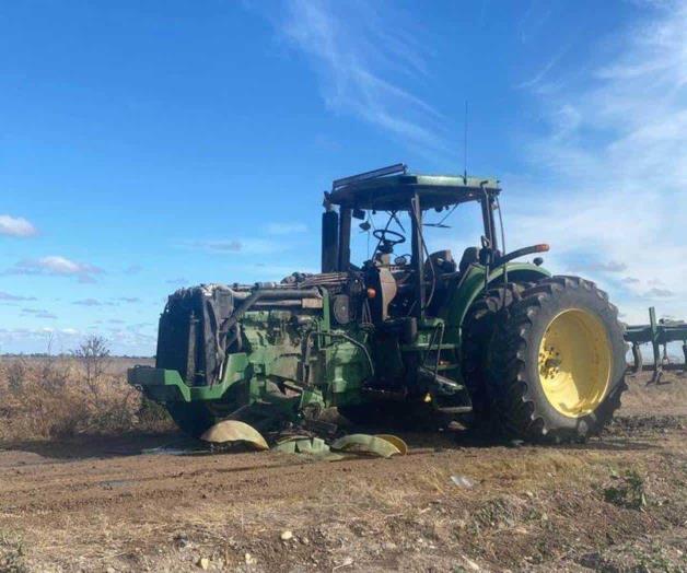 Destruye mina a tractor en San Fernando