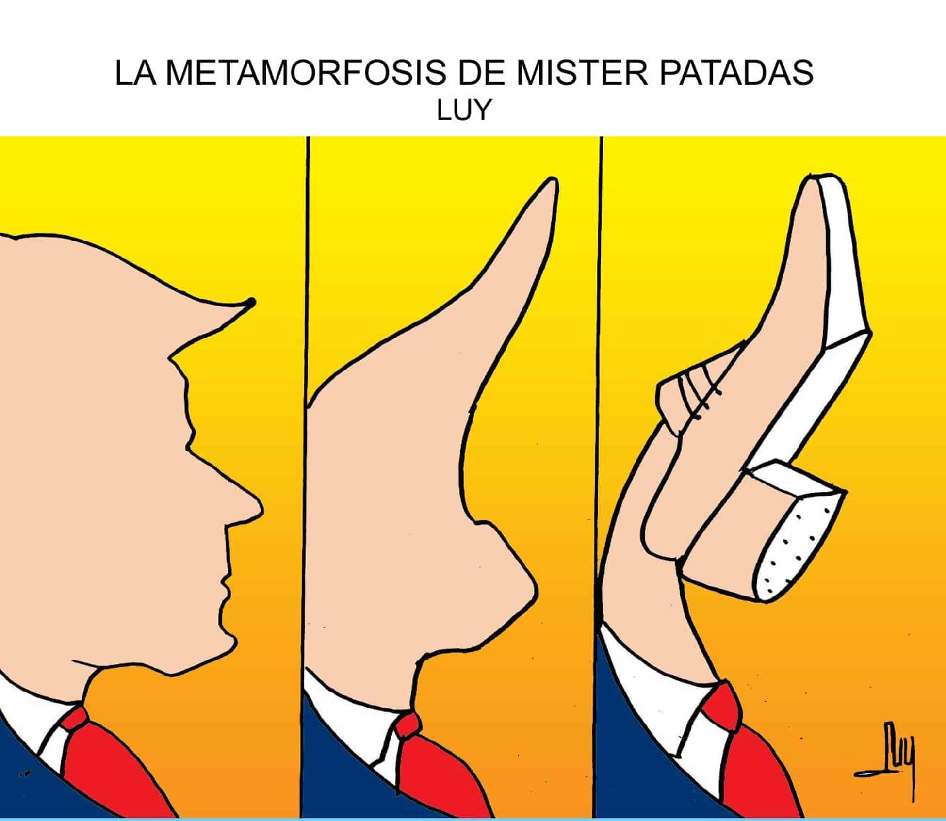 La metamorfosis de mister patadas