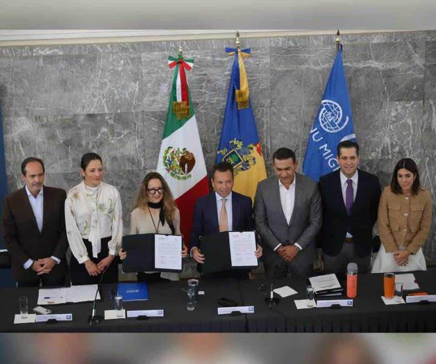 Firma Jalisco acuerdo para la atención de deportados