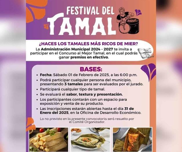 Invitan al ‘Festival del Tamal’