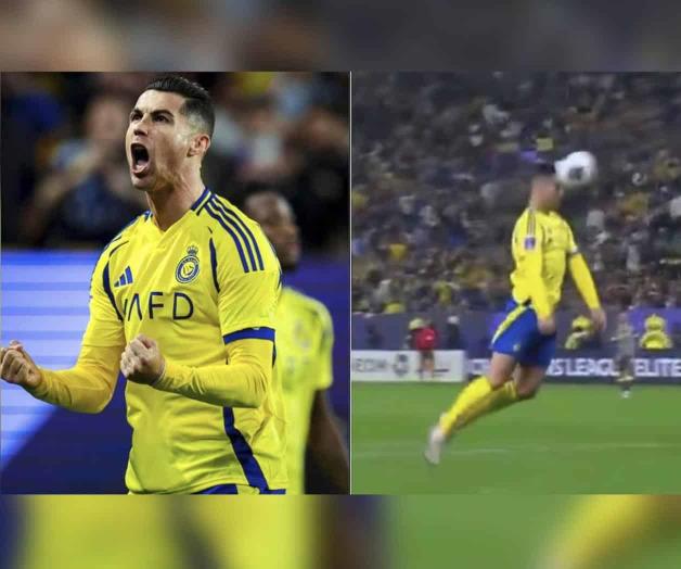 Cristiano Ronaldo marca golazo con el Al-Nassr Cristiano Ronaldo marca golazo con el Al-Nassr