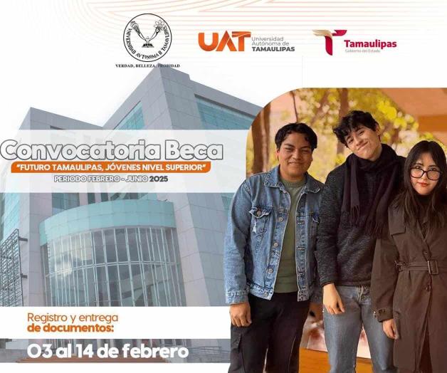 Para jóvenes  de nivel superior: Invita UAT a beca Futuro Tamaulipas